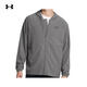 UNDERARMOR Autumn and Winter Vibe Windbreaker Men's Woven Sports Casual Jacket 1386555 Gray 025 L