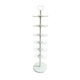Yonghuan Sechs-Layer Windmill Frame Keychain Mall Stationery Store Rotary Jewelry Hanger Display Rack Bodet Metal Regal Schwarz einstellbar 6 einstellbare 9435x435x1900