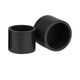 Oluoxun bulk purchase 3 high temperature resistant silicone protective sleeves flat head sleeve screw thread protective cap round tube anti-collision cap black For other colors and sizes, please contact customer service