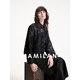 Kamilan Retro Stand Compet Button Butting Jacket для женщин весна и летом 2025 г.