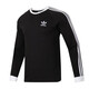 
Adidas official website T-shirt men's and women's summer couple's pure cotton solid color top round neck breathable light casual sports long sleeves IA4877 XL