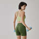 Gigt sports bra women's high-intensity shock-absorbing anti-sagging sports bra fitness running Pilates yoga bra avocado green M