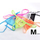 New men's string thong mesh elastic see-through thin exposed transparent thong mesh underpants T-pants black L