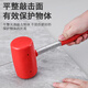 LSNUO rubber hammer tiling tool rubber hammer hammer construction site carpentry special micro-elastic installation hammer steel pipe anti-slip handle medium rebound small rubber hammer head + rubber-coated steel handle