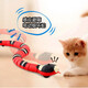Inducción eléctrica gato juguete gato juguetes gato suministros de autocato para aliviar el cuerpo y la serpiente Electric Electrice Remote Control Bee 9923