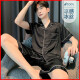 芬腾睡衣男款夏季冰丝短袖短裤薄款2025年新款男生男士夏天家居服套装 (bba)冰丝 男g723 L 码(建议身高170左右体重100-1