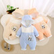 Baby one-piece clothespin cotton thickened cotton clothes newborn romper baby clothes winter clothes going out Red panda card 80cm 5-10 months