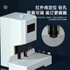 科至途得力14602财务装订机档案文件凭证铆管打孔机语音激光14601全自动 14666全自动财务装订机