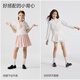 Aimer kids爱慕少女半糖奶皮少女一二三阶段运动背心AJ115C671 三阶段短背心四季款·白 165