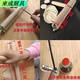 Zi Sha holds the artifact of rolling out dumpling wrappers without getting tired. Hand-made dumpling wrapper roller rolling pin. Beech wood large and small baking rod. Small size. Original color.