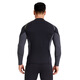 3mm wetsuit for men and women split wetsuit cold warm top pants snorkeling surfing winter swimsuit black gray S