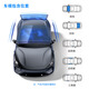 Made in Tokyo, the whole car window film (SUV model - light color), car cover, sun protection, heat insulation, explosion-proof, sun protection, privacy blocking, purple and infrared rays, clear and translucent car glass film