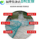 Fishing net fishing fish net blocking eight-character fish shrimp tiger mouth folding drag net extra large trawl net fish cage shrimp cage sleeve river 1 meter high 2 meters wide tail 3 meters