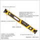 GREENER Digital Level Industrial High Precision Magnetic 42-065 43-609-23 42072 42073 Digital Level 600mm/42-065-23