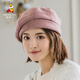 Scarecrow (MEXICAN) Internet celebrity beret women's Japanese autumn literary ins versatile hat for women British fashion Korean version gray one size