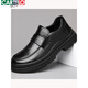 CARTELO laceless brown men's shoes spring 2025 new large-head business casual leather shoes full-color wide-head loafers GX9923 brown 42