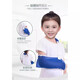 Children's arm fracture sling fixed belt arm forearm sling neck wrist arm shoulder joint dislocation rehabilitation sling children's blue elbow small size 1 to 5 years old with shoulder strap