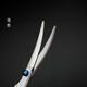 Pengyi Pet Scissors Professional Hair Trimming and Beauty Special Tool for Cutting Dog Hair Curved Scissors Dog Teddy Shearing Hairdressing Scissors Pet Grooming Scissors Combination Upward Bend + Downward Bend