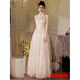 Zhizhoufeng Xiaowei evening dress skirt women's new toasting dress bride new Chinese style high-end light luxury niche flat L