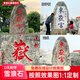 Large Taishan Stone Natural Xuelang Stone Courtyard Park Square Village Brand Landmark Stone Landscape Stone Raw Stone Stone Carving Words Various Specifications Contact Customer Service to Select Stones