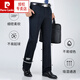 皮尔卡丹（pierre cardin）中老年西裤男正装含桑蚕丝夏季休闲裤薄款冰丝直筒裤子 9909豆灰色【夏季含 桑蚕丝】 29 【腰围2尺2】