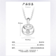 Wanfulong Platinum PT950 Little Fat Fortune Pendant Necklace Women's Platinum Clavicle Chain as a Chinese Valentine's Day Gift for Girlfriend 2.76g Platinum PT950 Versatile Little Fat Fortune Pendant