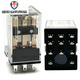 Xinling brand small intermediate relay HHC68BL-3Z HH53P-L MY3 DC24/12V with light plus PYF-11A Korean base (set) DC24V