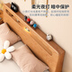 Yunshuyao free package installation solid wood bed modern minimalist master bedroom double bed 1.8m household rubber wood single bed walnut color rubber wood single bed upgraded 2cm paulownia wood board 1.5m*2.0m