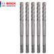 Bosch (BOSCH) round shank four-pit 5 series electric hammer impact drill bit two pits two slots four-edged reinforced concrete wall drilling four-edged round shank 22*400*450