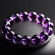 Amethyst bracelet one thing one picture boutique natural lavender amethyst deep violet transparent 1049 10.9mm