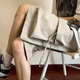 Mai Chaoshang Summer American Working Apparel New Shorts Men's Large Pockets Versatile Casual Outdoor Wearing Five-Part Tight Pants Straight-Line Slimming Mid-Pants Khaki 9901 S Recommended 80-90Jin [Jin equals 0.5 kg]