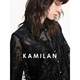 Kamilan Retro Stand Compet Button Butting Jacket для женщин весна и летом 2025 г.