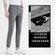 Men's casual pants 2025 summer thin Korean style trendy ice silk cropped pants men 838 28