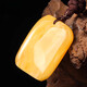 DL 1998 Fett Donglai Quality Beeswax Sorgenmarke Tianguangxu Tianlan Amber Beeswax Sorge Marke Anhänger Männer und Frauen F3590