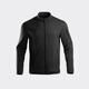 Longya Pioneer No. 21 Light Warm Stand Collar Cardigan Fleece Jacket Autumn and Winter Outdoor Comfortable Warmth Coldproof Handsome Lightweight Jacket Extreme Night Black S 170/92A (Weight 125-140Jin Jin equals 0.5kg)