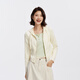 Semir [même style dans le centre commercial] Veste pour femmes pour femmes courte serré diminotant 2025 Automne Nouvelle veste à capuche de couleur unie Milky White 10501 S