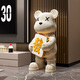 BHM Violent Bear Ornament Living Room TV Cabinet Sofa Large Floor-standing Decoration High-End Atmosphere Moving and Housewarming Gift Fortune Pfaff Violent Bear + Bluetooth Karaoke Speaker
