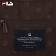 FILA Official Women's Bag Handbag 2025 Winter New Fashion Casual Shoulder Bag Handbag Boston Bag Dark Original Brown-BN XS
