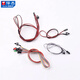 Zejie boot button chassis desktop computer host switch cable restart cable POWER key RESET connection jumper 1 meter red and black computer startup restart cable No Specifications