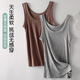 Yalu brand threaded cotton camisole women's outer wear slimming large size camisole inner wear bottoming shirt bottoming vest for women 1478# Gray XL 130-150Jin Jin equals 0.5 kg
