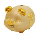MPPMCK Neues Produkt Jinbao Jinzhu Schwein Schwein Kasten Keramik Cartoon Ornament Eröffnung Geschenk Kinder moderne Heim -Higgy -Bank 12004 (Gold Pad) nur betreten und nicht verlassen