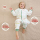 Baby Sleeping Bag Autumn and Winter Pure Cotton Thickened Baby Pajamas Constant Temperature Split Leg Sleeping Bag Children's Anti-Kick Quilt Dragon and Phoenix Chengxiang Split Leg Winter Thick Cotton 0-15 C Temperature Visible M Code Height 65-85CM Recommended Age 9 Months-2 Years