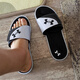 UNDER ARMOUR Men's and Women's Slippers 25 Autumn New Sports Shoes Breathable Casual Sandals Cushioning Soft Bottom Outdoor Beach Shoes Double-layer 4D Foam Insoles Take One Size Larger 41