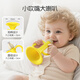 Dr. Ma baby teething glue teething glue stick for 4 months or more teeth bite glue to prevent eating hand baby toy horn teething glue yellow