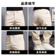 Romon Summer Caki Pantalones casuales de patas rectas para hombres Slim 2025 Nuevos pantalones para hombres de alta gama Color sólido Simple primavera y otoño Pantalones largos 866 Khaki [primavera y verano] 30 [Adecuado para el peso 120-129Jin [Jin equivale a 0.5 kg]]
