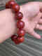VZZS natural full-meat persimmon red ox blood red bracelet bracelet southern red necklace simple high-end versatile