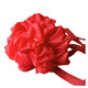 Big red flower hand-tied flower tombstone flower red cloth silk cloth Qingming tomb sweeping tomb encrypted multi-layer latte art seven layers of big red flower with a diameter of 60 cm