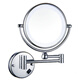 LED light fill light mirror folding dressing and beauty mirror cosmetic mirror bathroom 3 times magnification mirror portable chrome plated concealed/surface mounted