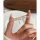 Ou Xi 2025 new sterling silver baby's breath small silver beads Shijia bracelet bracelet women's bracelet Chinese Valentine's Day birthday gift exquisite gift box Shijia small silver beads double-layer bracelet