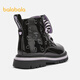 Balabala children's shoes children's boots Martin boots girls 2025 new autumn and winter short boots Sanrio IP 208425141019